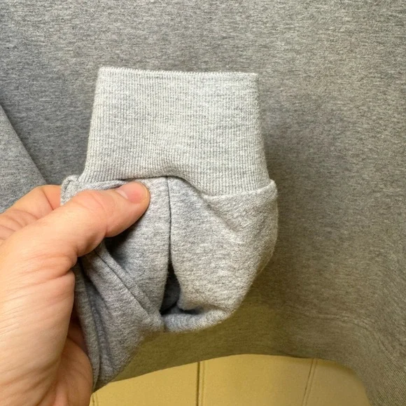 Melanie Lyne Heather Grey Sweater with Pearl Embellishments - Picture 4 of 5